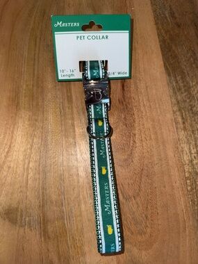 Masters 2026 Green Collar with Yellow Masters logo